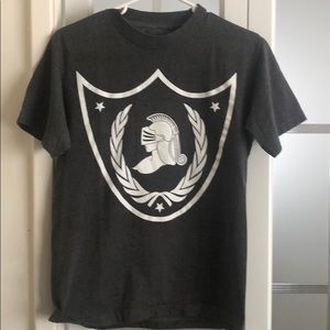 Vintage Black Scale shirt sz S